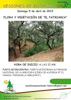 Abril 2015: Flora y vegetación de “El Patriarca”.